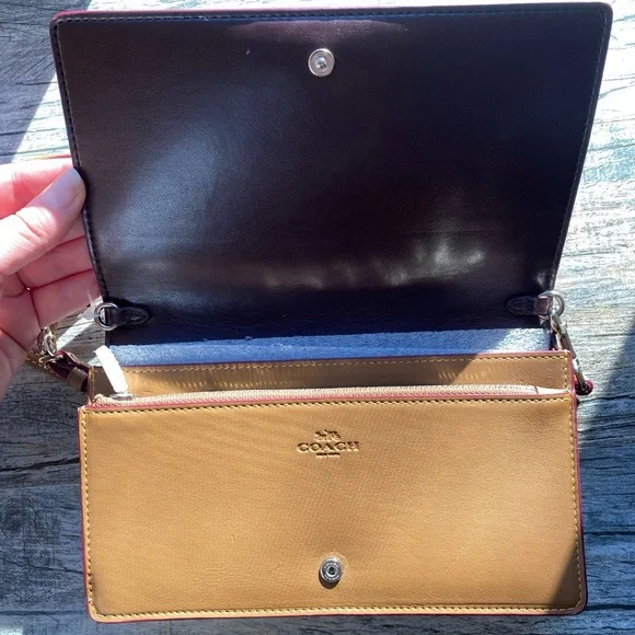 Coach Brown Leather Saddle Bag - Picture 6 of 7